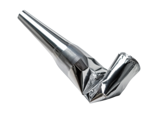 Shiny Silver Party Noisemaker