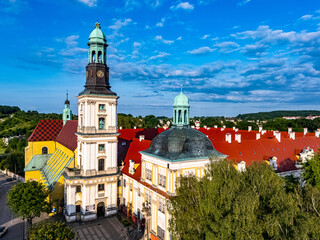 Obraz premium Trzebnica Abbey near Wroclaw, Lower Silesian Voivodeship, Poland