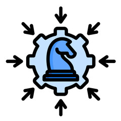 Alignment Lines  Icon Element For Design	
