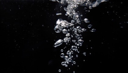 dynamic water splash with bubbles, perfect for web design, print media, branding