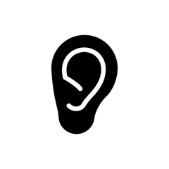 Ear with Music Vibrations, Sound and Vibration Concept