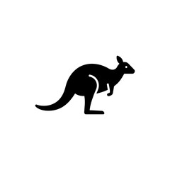 Kangaroo Tail Touching Ground in Natural Standing Position