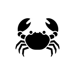 Crab Sideways with Claws Open in Defensive Stance Pose