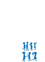 Black Children &  Icon Set