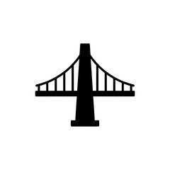 Bridge Pylon with Crossbeam Structural Engineering Icon