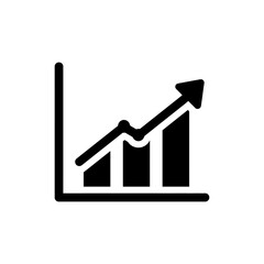 Income Boost Chart Showing Financial Growth and Success