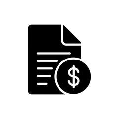File Tag With Dollar Sign Symbolizing Price Or Cost