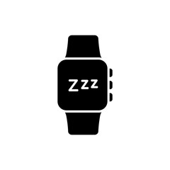 Sleep Tracker Watch Showing ZZZ for Sleep Monitoring