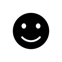 Fototapeta premium Satisfied face with half smile expressing contentment and calm relief