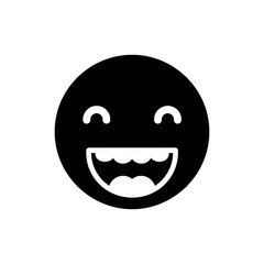 Excited Face with Teeth Showing Expressing Happiness and Eagerness