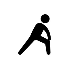 Person Performing Bent Arm Back Stretch for Flexibility