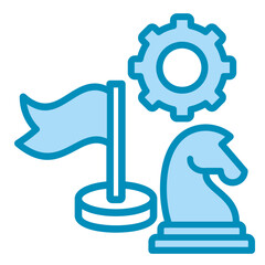 Milestone Marker  Icon Element For Design	