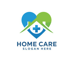 home care logo creative design concept medical business