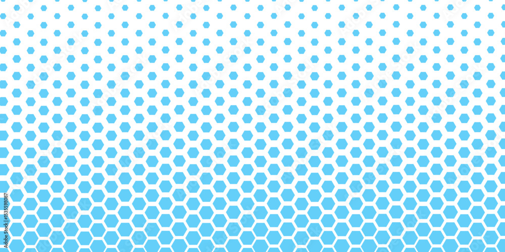 Poster dot blue light technology texture hexagon background. vector illustration of flat geometric texture 