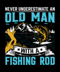 Fishing T Shirt Design Vector