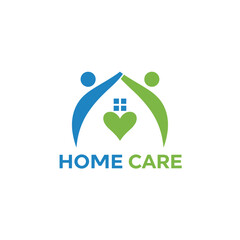 home care logo creative design concept medical business