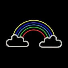  Rainbow Neon Light