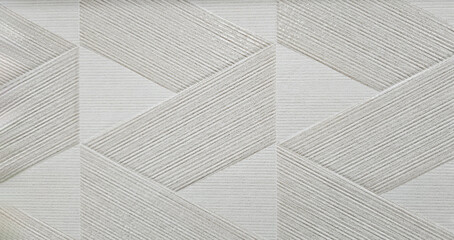 Seamless pattern of gray line on wall or background. Grey tile floor.
