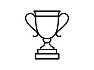 Trophy Symbol for Sports Awards