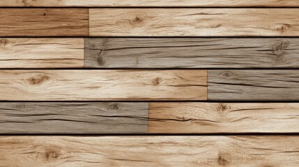 Naklejka premium Premium image of seamless of Warm Wooden Planks Texture for Background or Branding Design.
