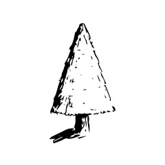 decorative tree sketch illustration