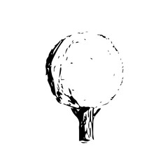 decorative tree sketch illustration