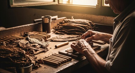 Artisan Craftsman Creating Handmade Rope and Bondage Tools in Traditional Workshop