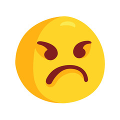 Fototapeta premium Angry Face