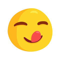 Fototapeta premium Face Savouring Delicious Food