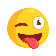 Face with Stuck Out Tongue and Winking Eye