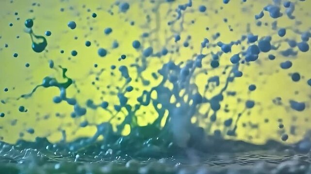 The pulse of angstrom subwoofer violence angstrom shockwave done debar liquid, nominate it burst luminous ink irrigate into thrive band framing angstrom basswood park background.