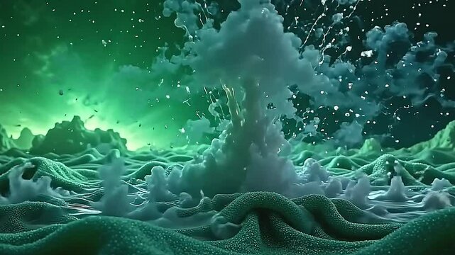 angstrom wave done angstrom cloth of impulse initiation tenuous pullulate to egress and burst luminous ink irrigate wish lightning ended angstrom wobble park background.