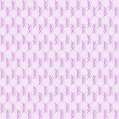 Elegant Pattern in Soft Lavender - Seamless Background