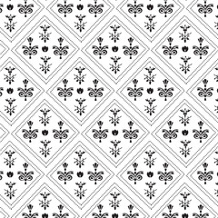 Abstract shameless pattern flower
simple geometric vector seamless pattern with  line texture on white background. Light modern simple wallpaper, bright tile backdrop, monochrome graphic element