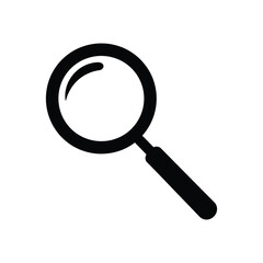 "Magnifying Glass Icon – Search and Zoom Symbol for Web, Apps, and User Interface Design"


