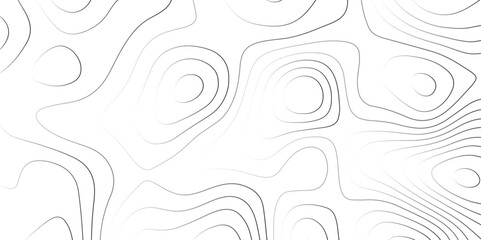 Fototapeta premium vector geographic contour mounted map background- Abstract white topography vector background 