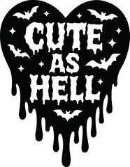 Gothic Heart Scalable SVG Vector Graphic with Editable Paths and Layers for Web, UI Design, Digital Art, and Print Applications