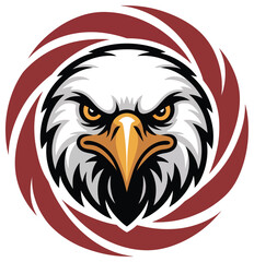 Colorful abstract geometric design with bold shapes