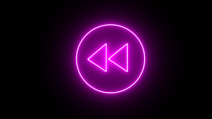 Fast forward red symbols icon .