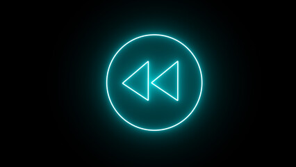 Fast Forword icon. Modern user media interface directional fast forward arrow icon