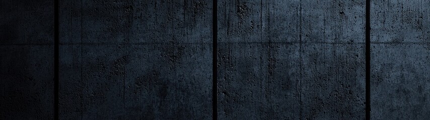 Rough Concrete Wall with Dark Blue Wallpaper