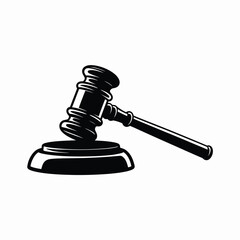 Gavel Illustration Law, Justice, Auction, Court, Symbol