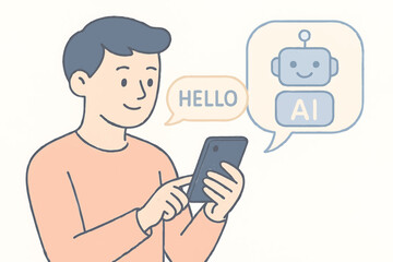 Chatbot Interaction AI Customer Service Digital Communication Mobile