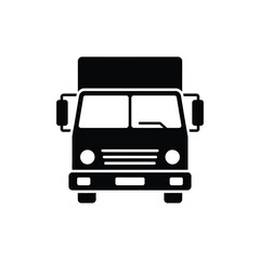 Delivery Truck Icon Transportation and Logistics Symbol