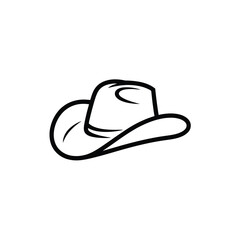 Classic Cowboy Hat Illustration Western Fashion Icon