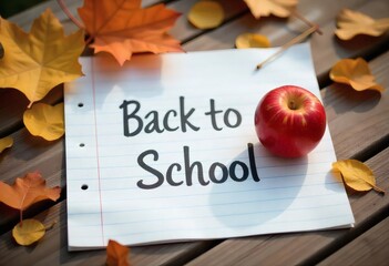 back to school concept