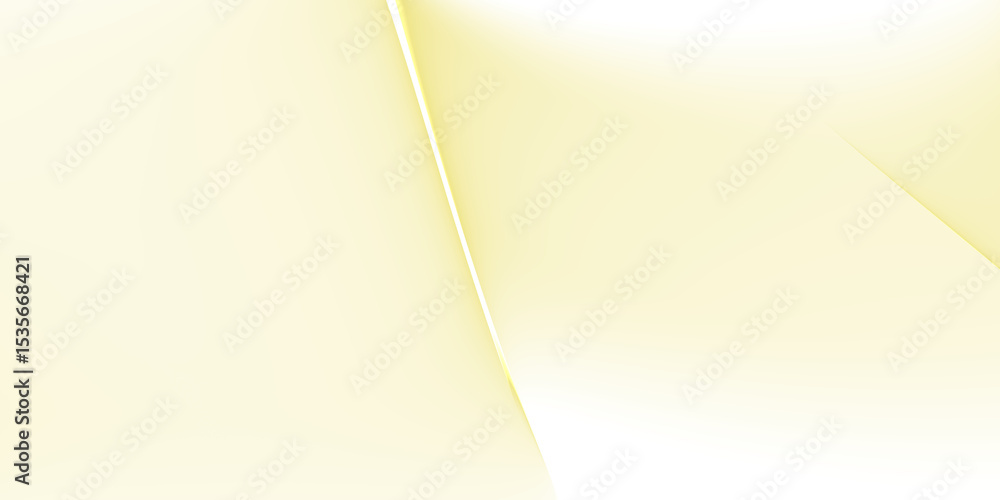 Poster abstract pale yellow background with a diagonal light stripe in the left side of the image