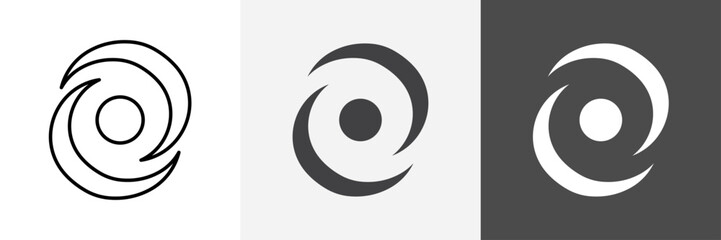 Galaxy icon set vector art