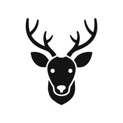 deer head vector illustration icon