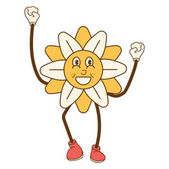 Groovy Flower Character